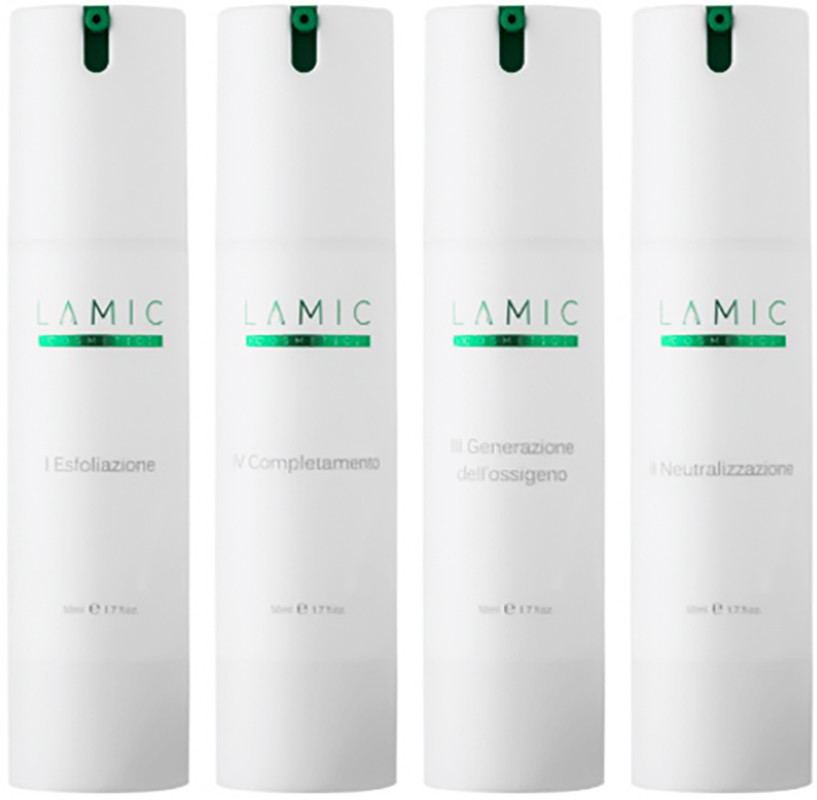Безинъекционная мезотерапия для лица и зоны декольте Lamic, 4х50 мл