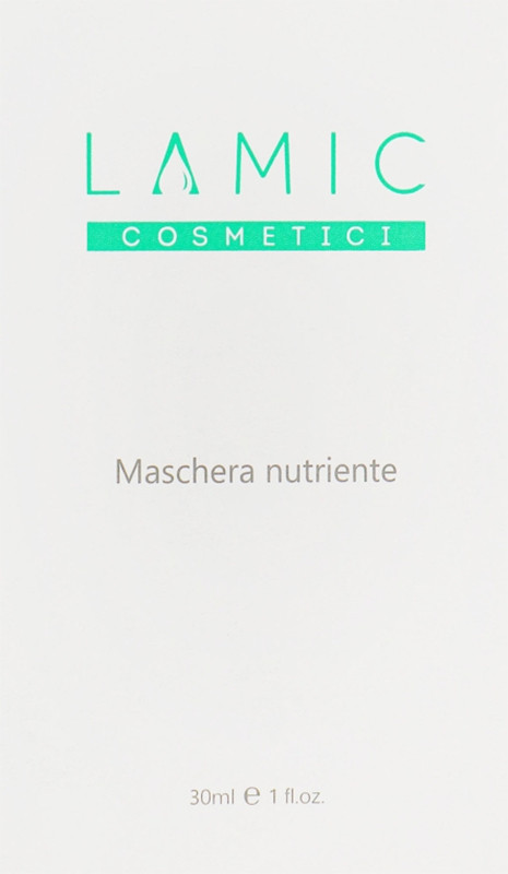 Маска питательная для лица Maschera Nutriente Lamic, 3х10 мл