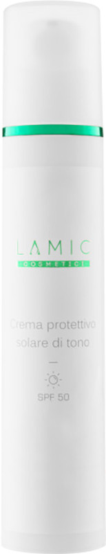 Тональный крем SPF 50 Crema protettivo solare tono SPF 50 Lamic, 50 мл