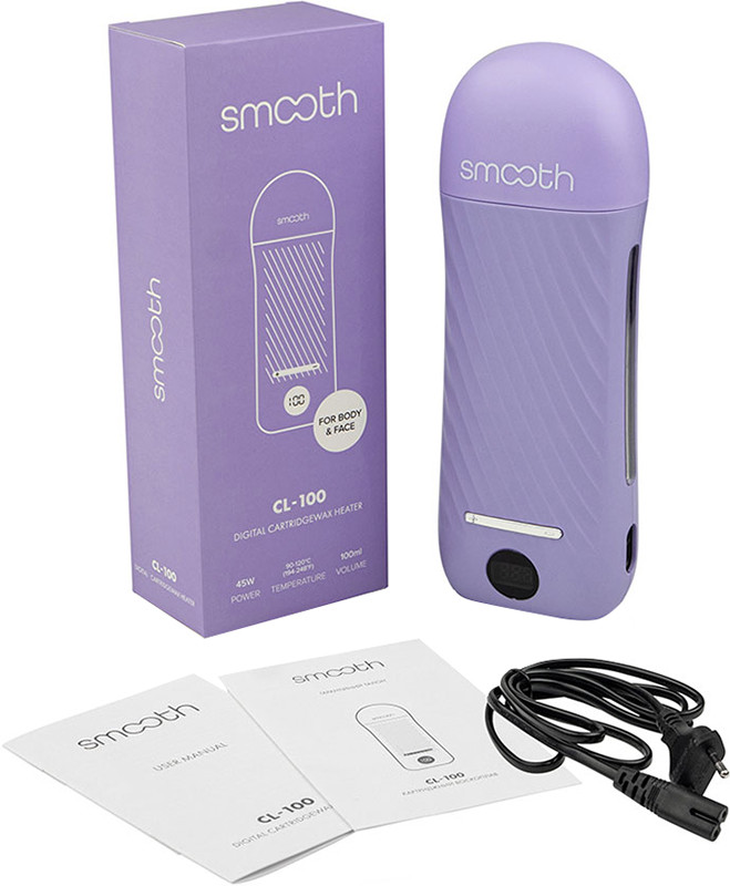 Картриджний воскоплав для воска SMOOTH CL-100 LAVANDER на 45 вт. 100 мл  Фото 3 