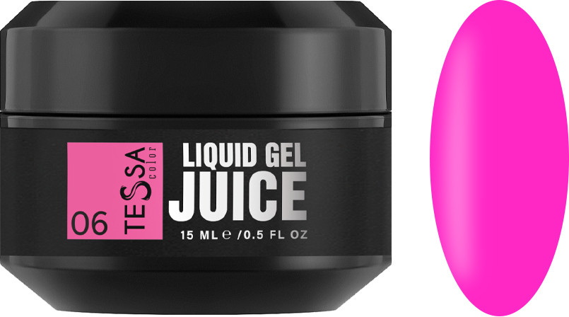 Рідкий гель Liquid gel Juice 06 Juice 06 Tessa, 15 мл