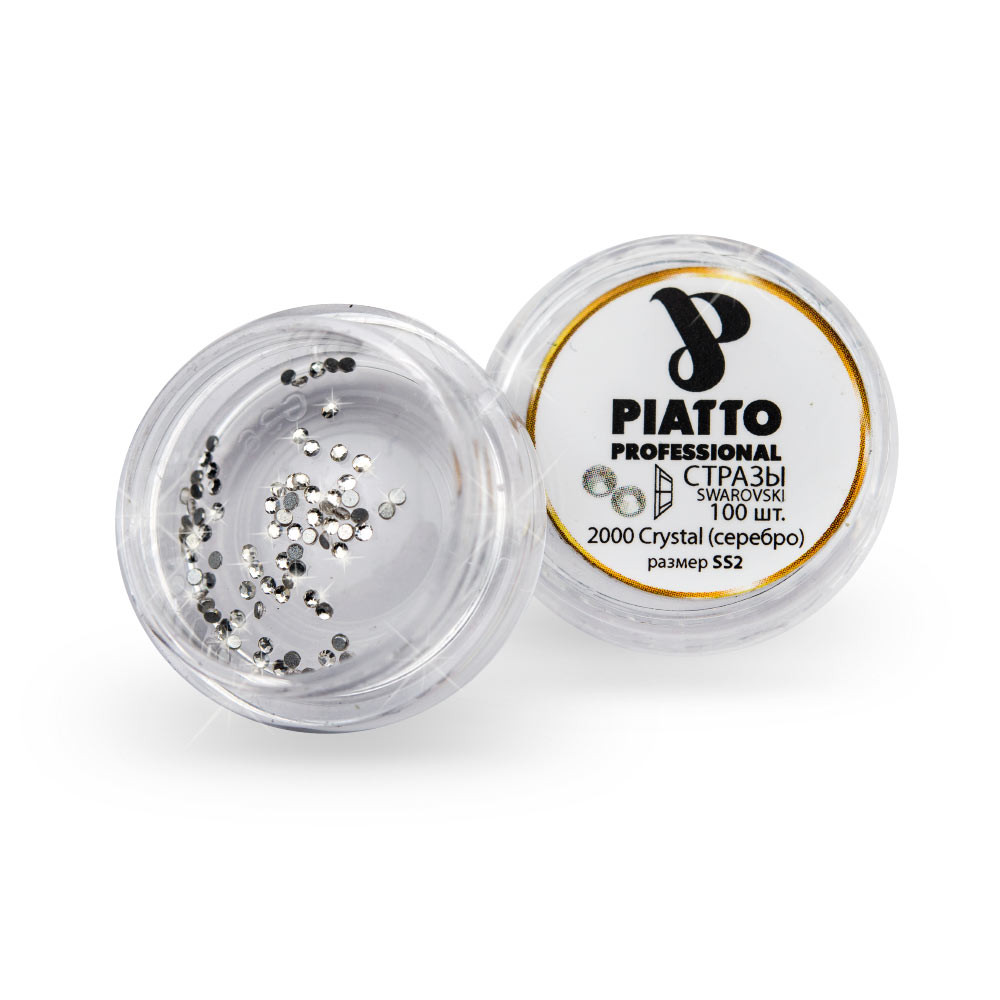 Стрази Сваровскі 2000 SS 2 Crystal (срібло) Piatto, 100 шт на beauty-prof.com Стрази Сваровскі 2000 SS 2 Crystal (срібло) Piatto, 100 шт
