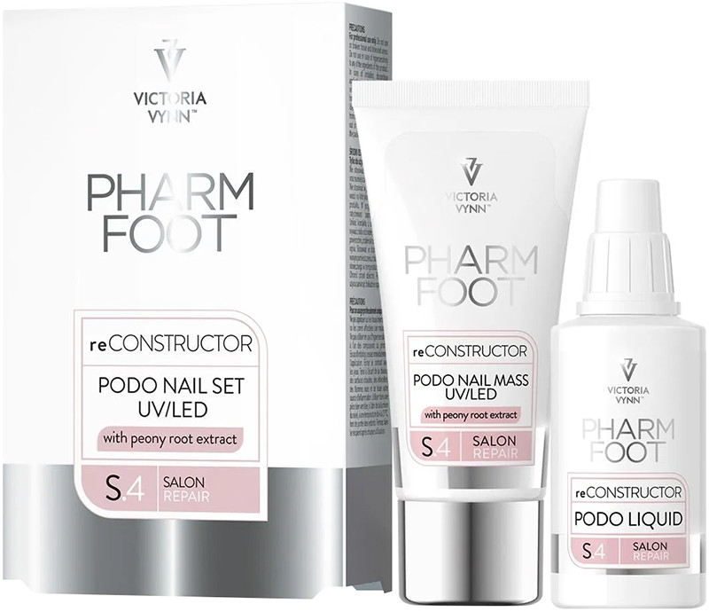 Набір для реконструкції нігтів Reconstructor Podo Nail Set UV LED Pharm Foot на beauty-prof.com Набір для реконструкції нігтів Reconstructor Podo Nail Set UV LED Pharm Foot