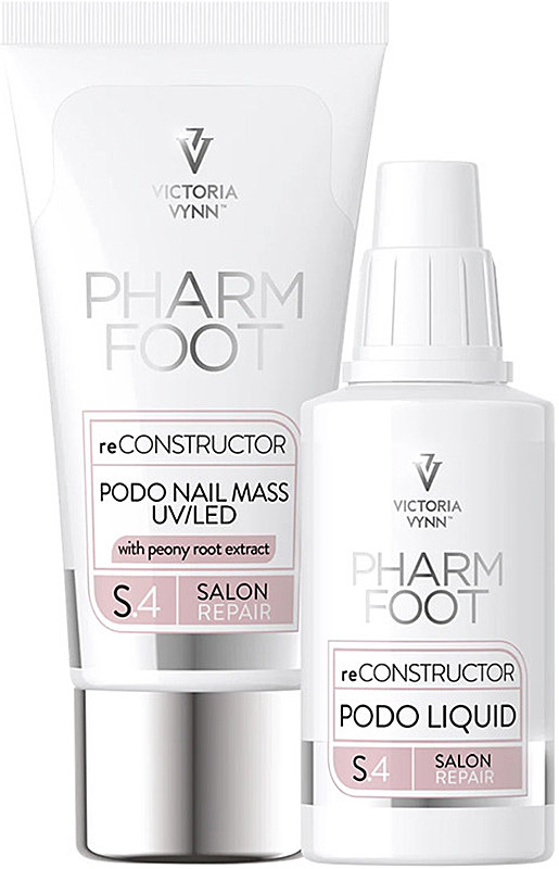 Набір для реконструкції нігтів Reconstructor Podo Nail Set UV LED Pharm Foot на beauty-prof.com Фото 2 Набір для реконструкції нігтів Reconstructor Podo Nail Set UV LED Pharm Foot Фото 2