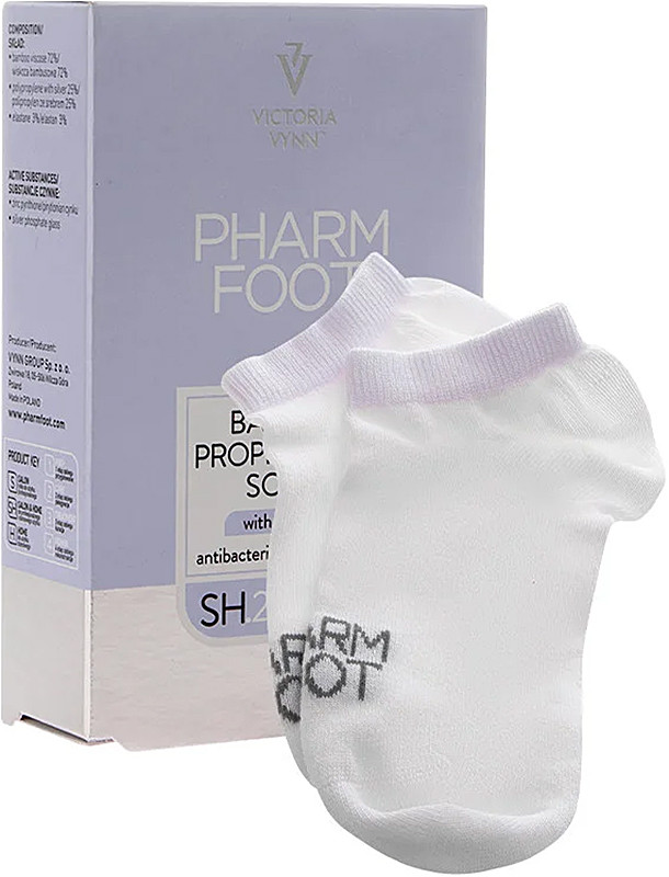 Шкарпетки бамбукові профілактичні з мікросріблом розмір 39-42 Pharm Foot