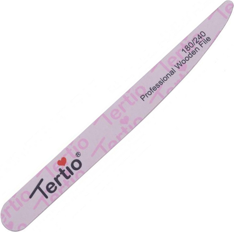 Пилка для нігтів ніж Tertio, 180/240