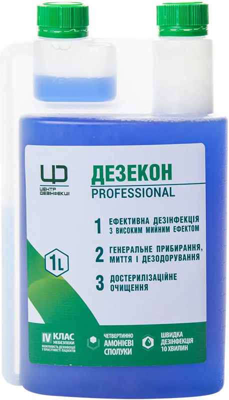 Засіб дезінфекційний "Дезекон" концентрат, 1л