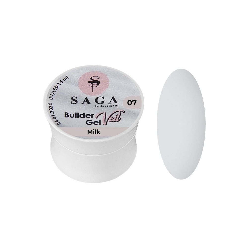 Builder Gel Veil 7 Saga, 15 мл