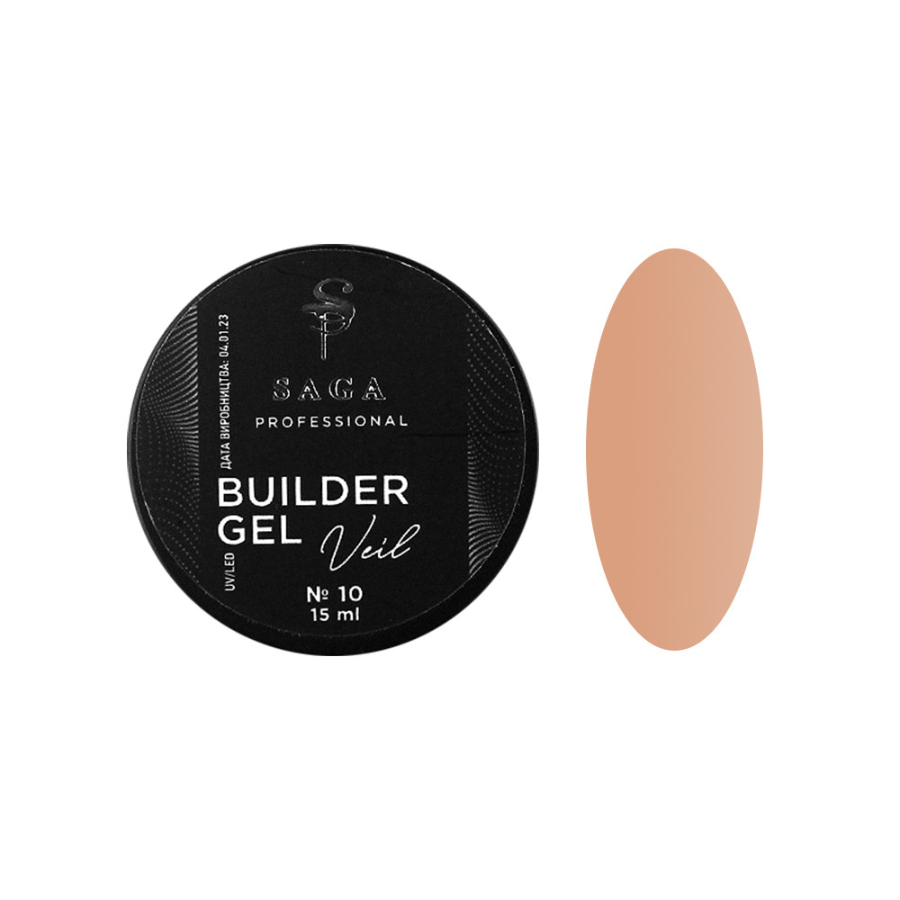 Builder Gel Veil 10 Saga, 15 мл