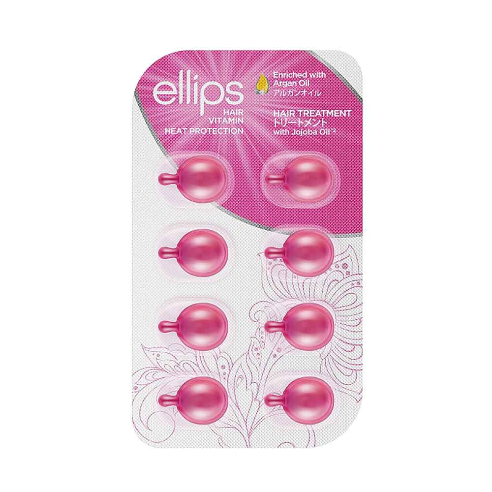 Вітамінні капсули Терапія для волосся з олією Жожоба Ellipse, 8х1 мл