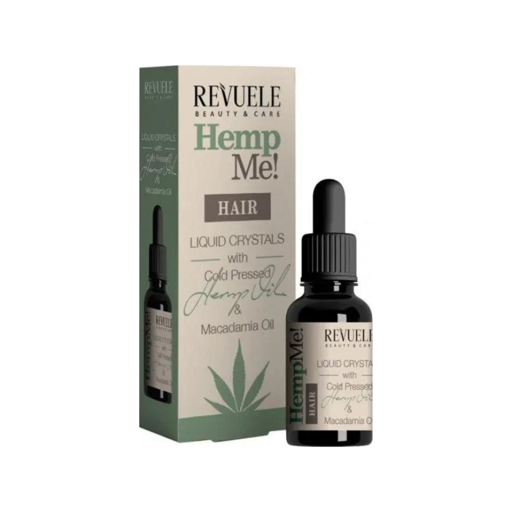Кристаллы жидкие для волос с коноплей HEMP ME Revuele, 30 мл