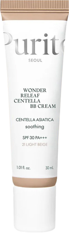 ВВ крем з екстрактом центелли Purito Seoul Wonder Releaf Centella BB Cream (№21 Light Beige), 30 мл
