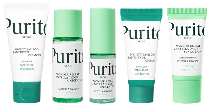 Набор миниатюр средств Purito Seoul Best Kit 