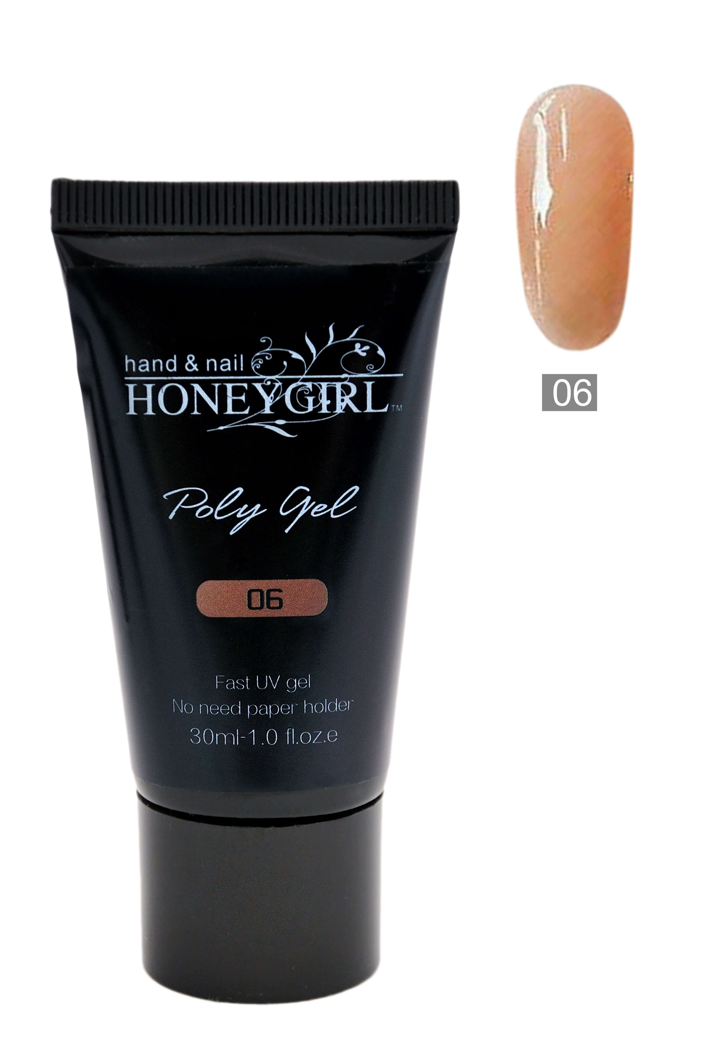 Poly Gel Honey Girl 06, 30 мл