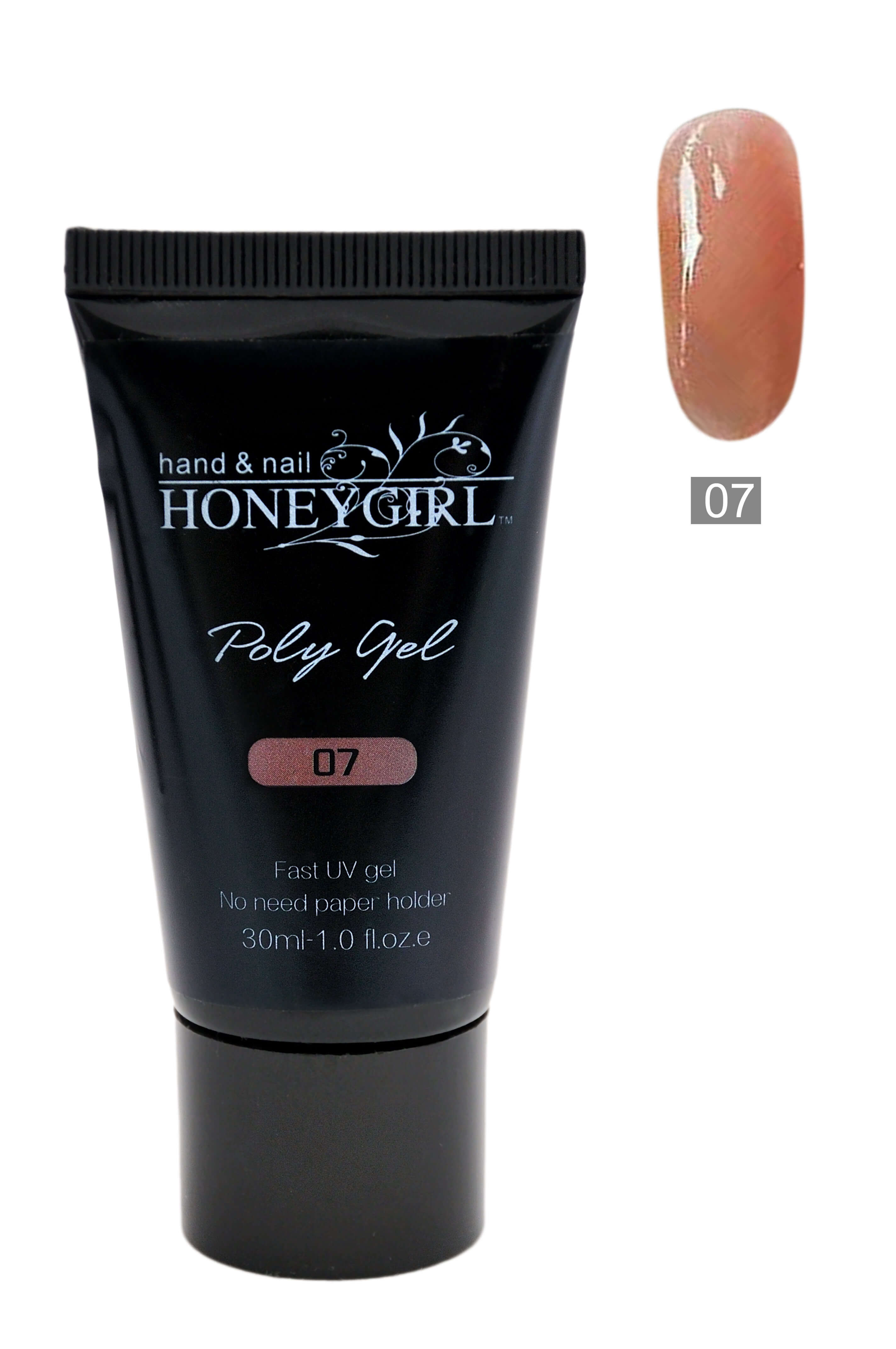 Poly Gel Honey Girl 07, 30 мл