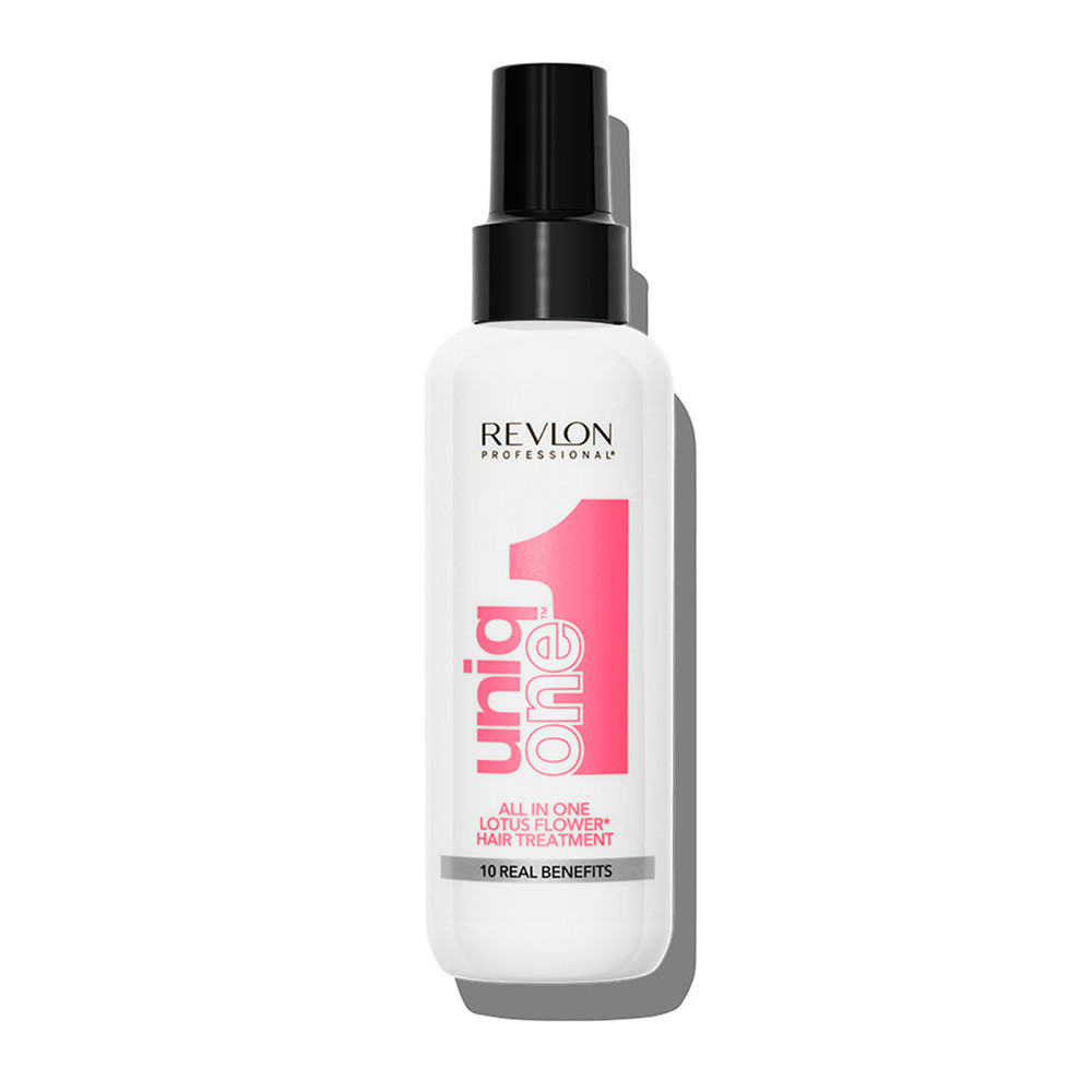 Спрей-догляд незмивний з ароматом лотоса Uniqone Revlon, 150 мл на beauty-prof.com Фото 2 Спрей-догляд незмивний з ароматом лотоса Uniqone Revlon, 150 мл Фото 2
