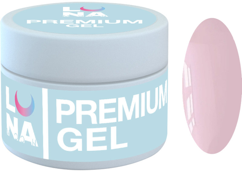Гель для нарощування Premium Gel №3 Luna, 30 мл