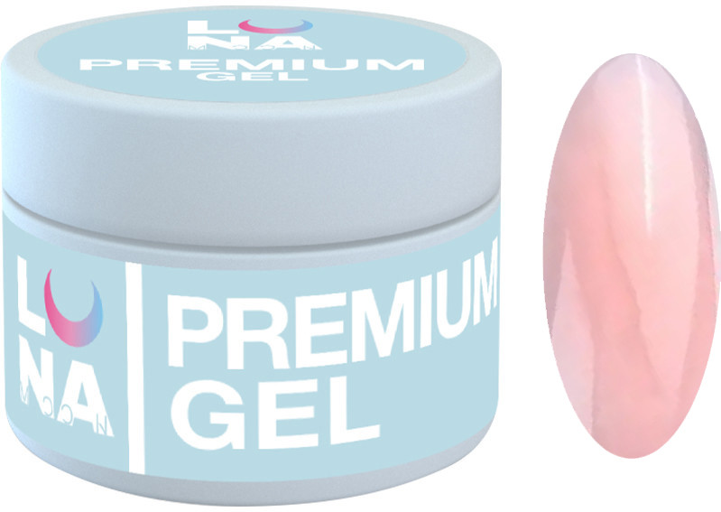 Гель для наращивания Premium Gel №4 Luna, 30 мл