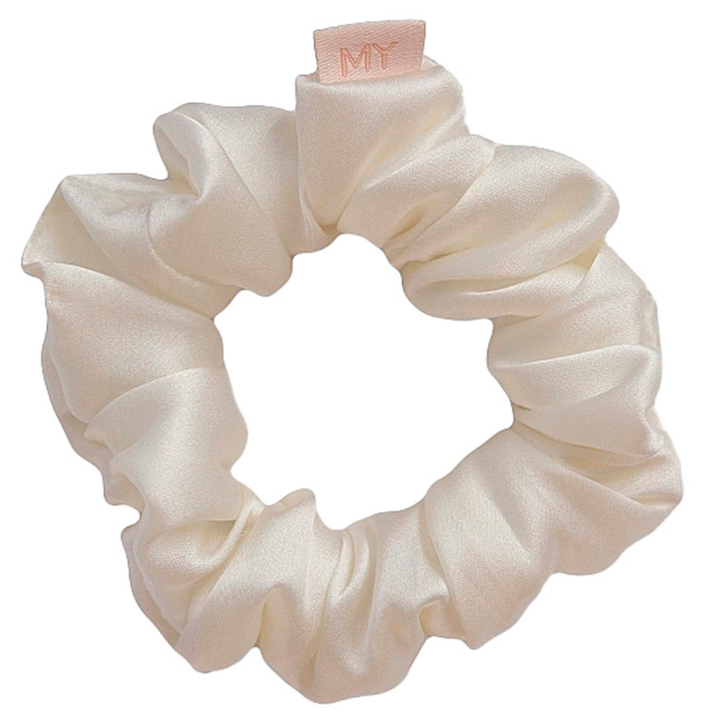 Резинка шовкова для волосся Вершкове безе Creamy Meringue M MY HEART