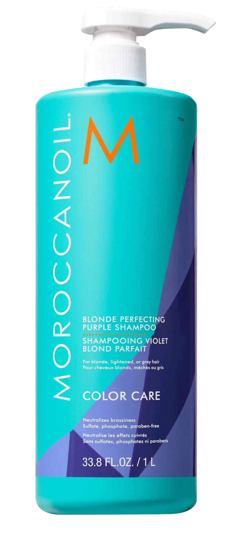 Тонуючий шампунь для волосся з фіолетовим пігментом Moroccanoil, 1000 мл