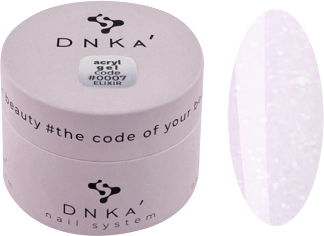 Аcryl Gel для ногтей DNKa, №0007 Elixir 30 мл