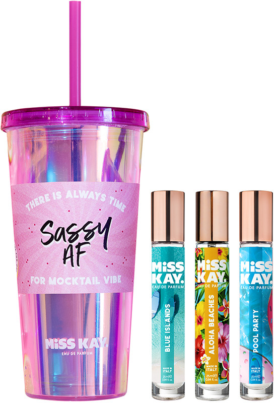 Набір парфумованої води Tumbler Cup Miss Kay, (25мл/25мл/25мл) 