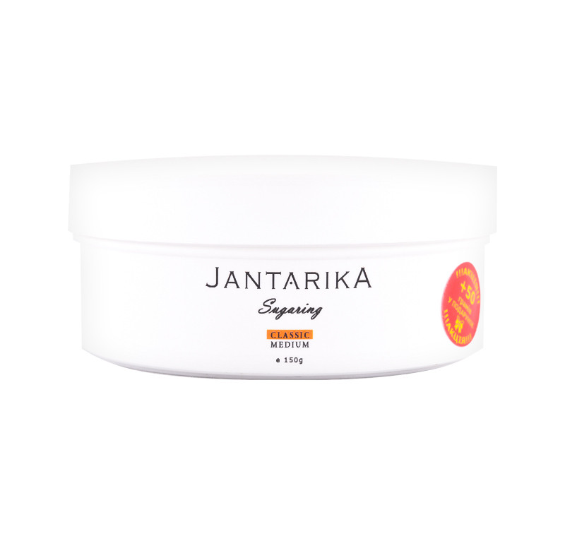 Паста для шугаринга классическая средняя Medium Jantarika, 150 гр на beauty-prof.com Паста для шугаринга классическая средняя Medium Jantarika, 150 гр
