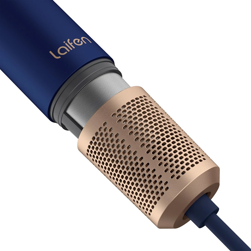 Фен для волосся з іонізацією Laifen Swift Premium Platinum Blue  Фото 3 
