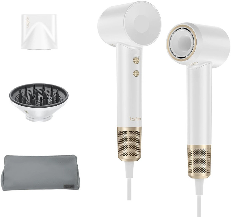 Фен для волос с ионизацией Laifen Swift Premium Platinum White