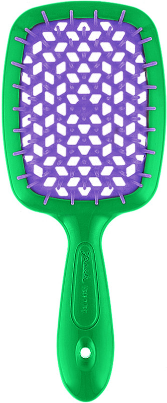 Щітка Superbrush зелена з фіолетовим Janeke