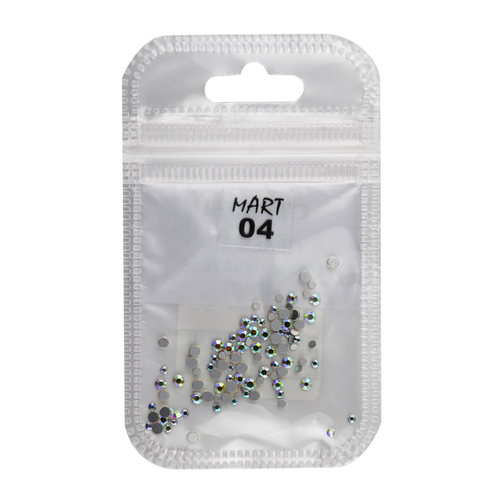 Стразы Glass 04 Mix Clear AB SS4/SS8 на beauty-prof.com Фото 2 Стразы Glass 04 Mix Clear AB SS4/SS8 Фото 2