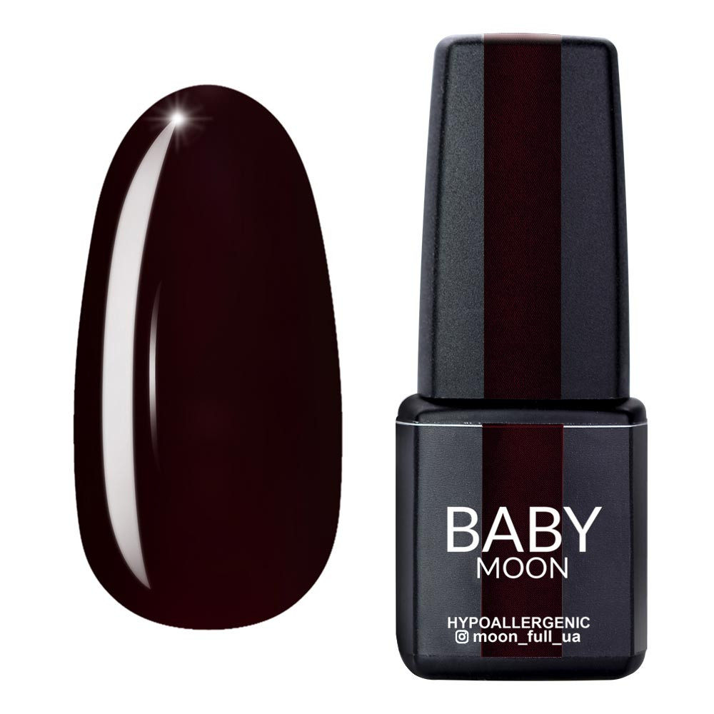 Гель-лак для ногтей Burgundy №03 Baby Moon, 6 мл