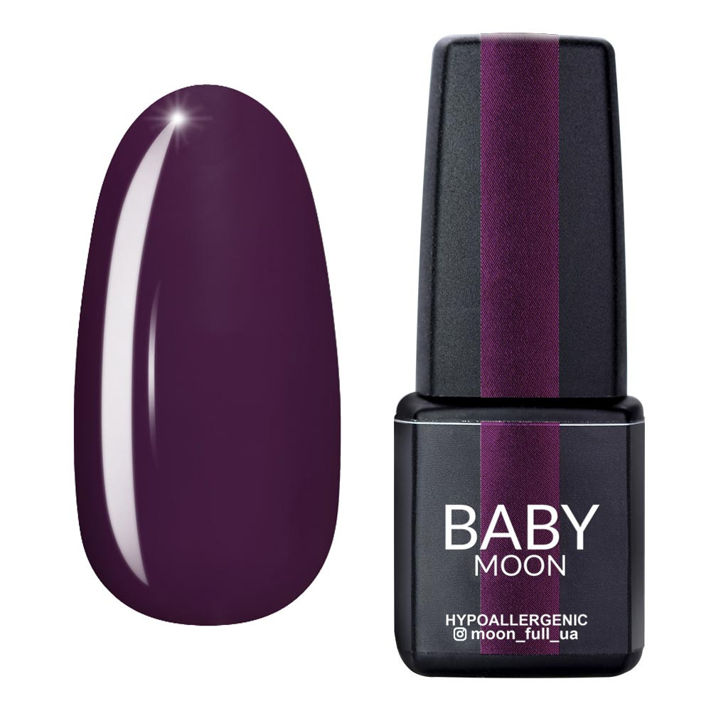 Гель-лак для ногтей Burgundy №06 Baby Moon, 6 мл