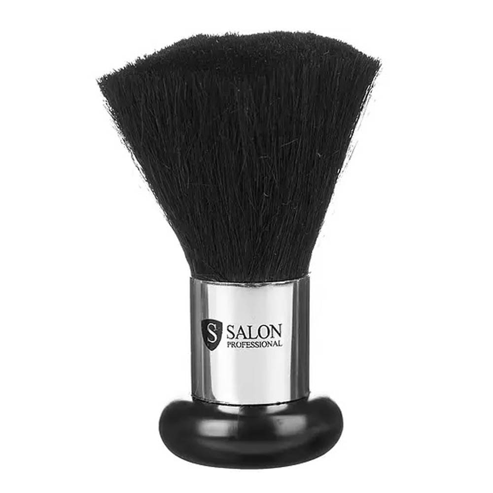 Смётка для волос Salon (черная, малая)