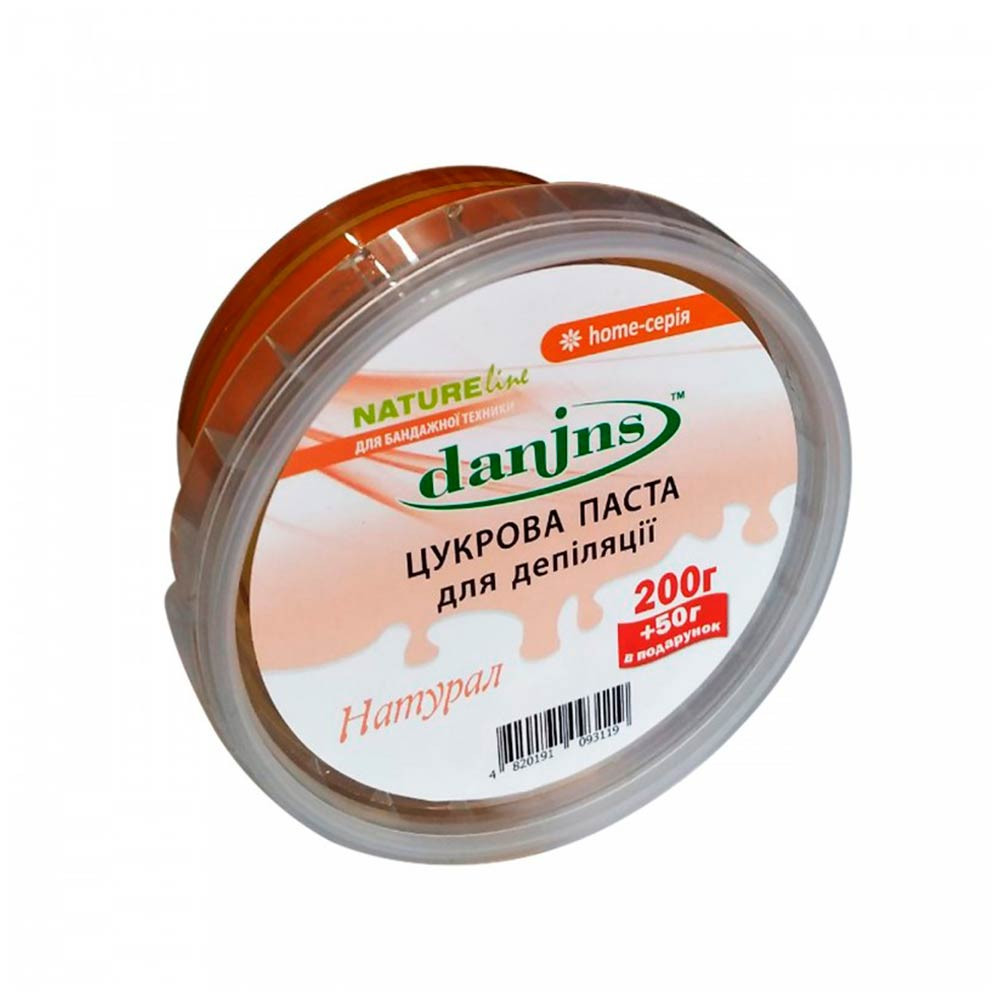 Паста для шугаринга Натуральний Danins, 250 гр