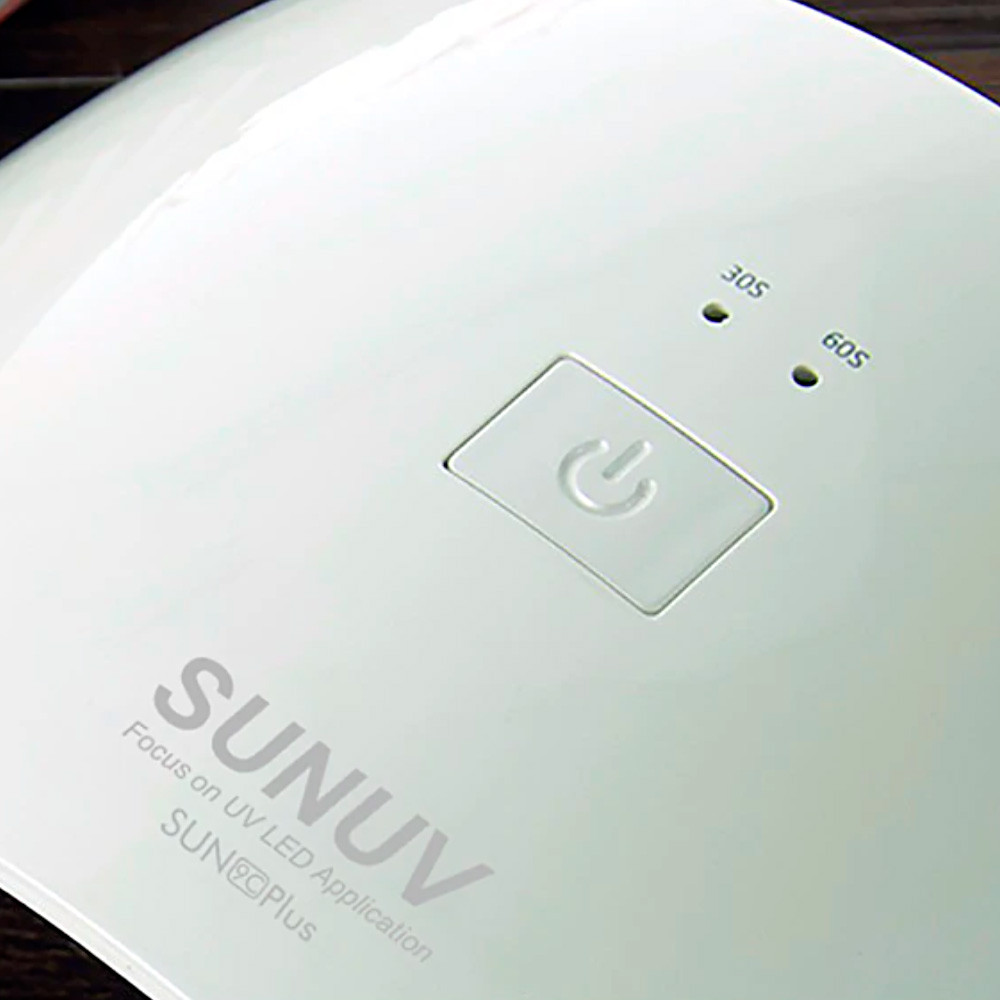 LED/UV Лампа SUN-9С (без дисплея) белая/розовая 24 Вт  Фото 3 