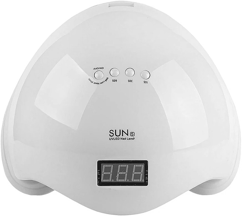 LED/UV Лампа SUN-5 гибридная (с дисплеем) WHITE 48 Вт на beauty-prof.com Фото 2 LED/UV Лампа SUN-5 гибридная (с дисплеем) WHITE 48 Вт Фото 2