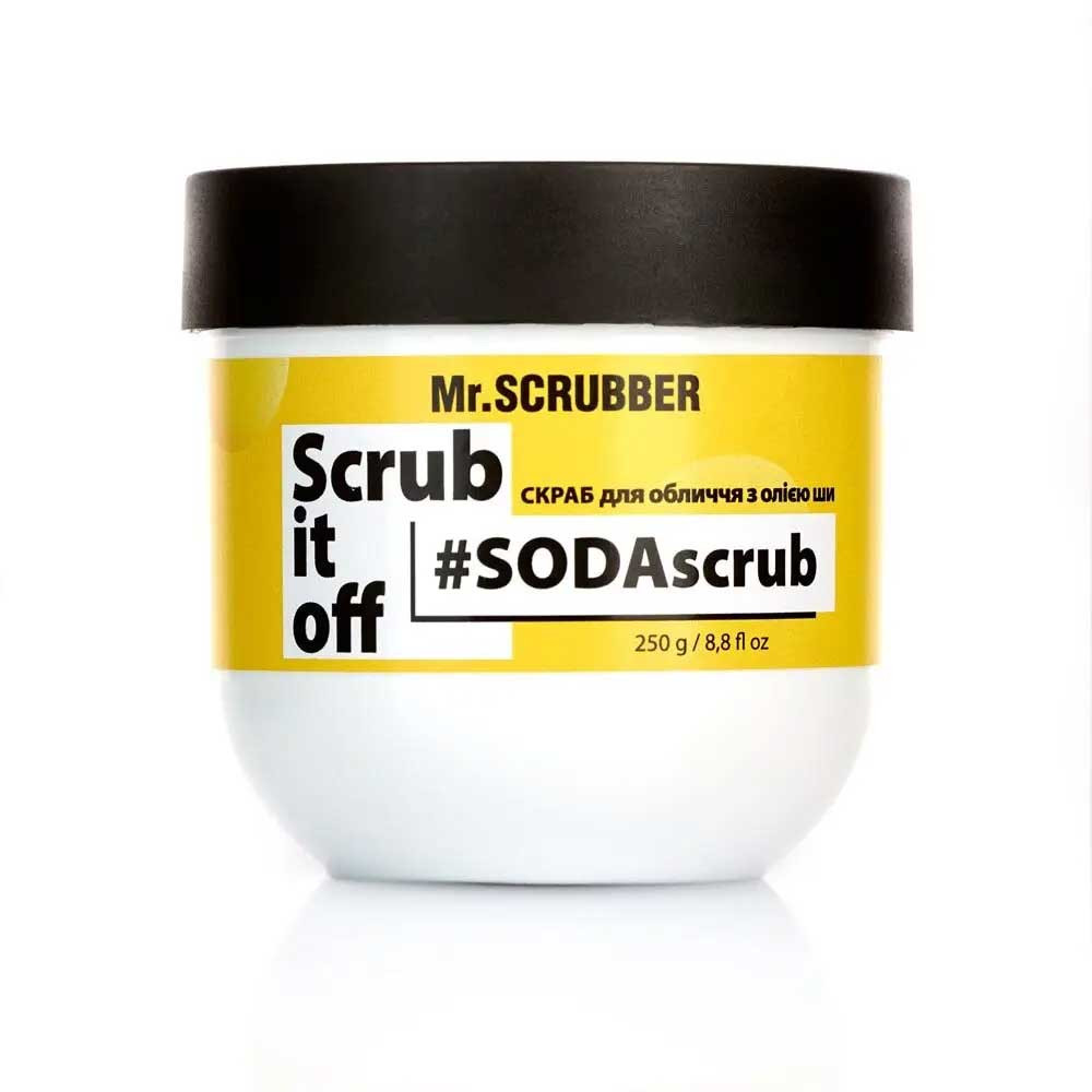 Скраб для обличчя Soda Scrub Mr.SCRUBBER, 250 гр