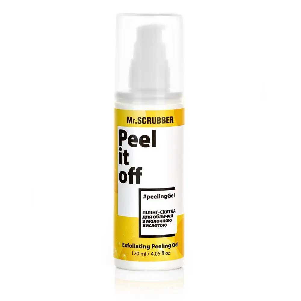 Пилинг-скатка с молочной кислотой Peel It Off Exfoliating Peeling Gel Mr.SCRUBBER, 120 мл