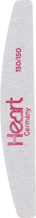 Пилка-баф для нігтів Heart Half, 150/150