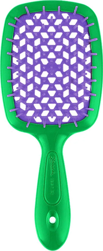 Щітка Superbrush фіолетово-зелена Janeke на beauty-prof.com Щітка Superbrush фіолетово-зелена Janeke