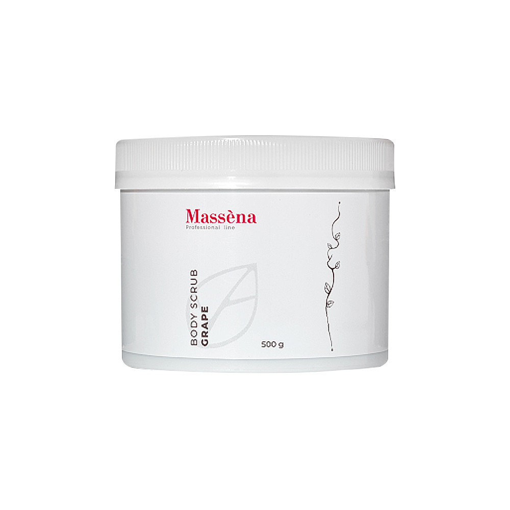 Скраб для тіла виноградний Body Scrub Grape Massena, 500 гр