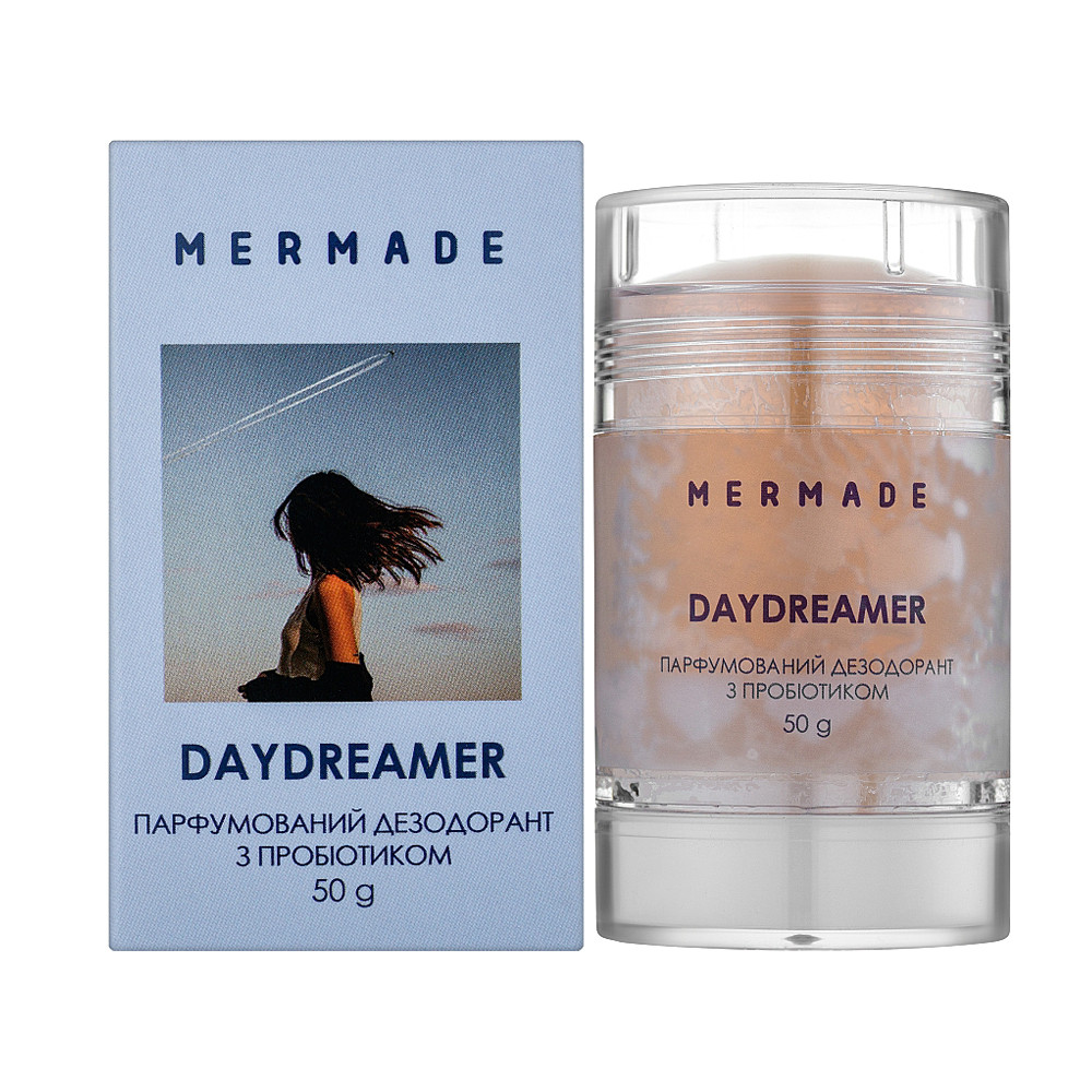 Парфумований дезодорант з пробіотиком Daydreamer Mermade, 50 мл на beauty-prof.com Парфумований дезодорант з пробіотиком Daydreamer Mermade, 50 мл