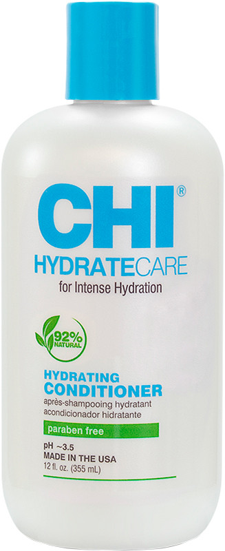 Кондиціонер поживний та зволожуючий для волосся Hydrate Care Hydrating CHI, 355 мл