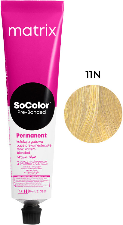 Крем-фарба для волосся PRE Bonded Socolor.beauty 11N Matrix, 90 мл