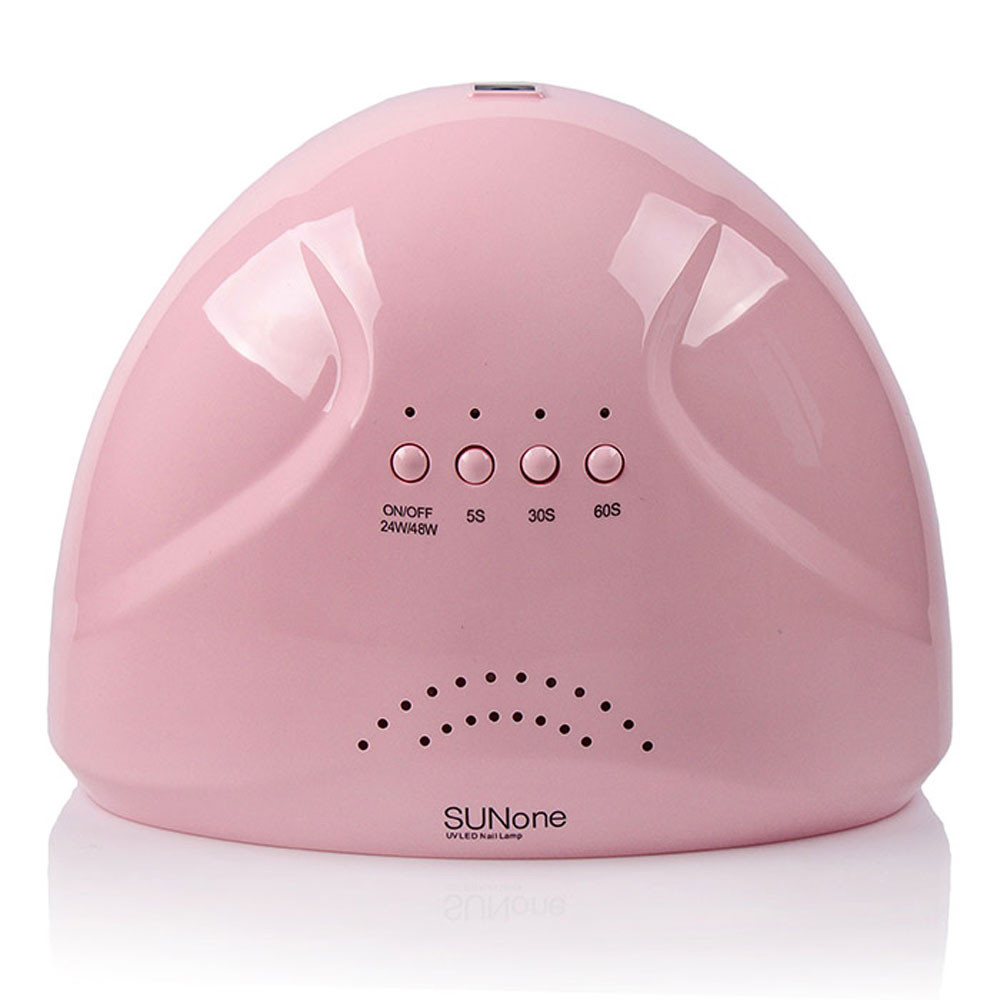 лампа для маникюра LED+UV Sun One Pastel Pink 48W