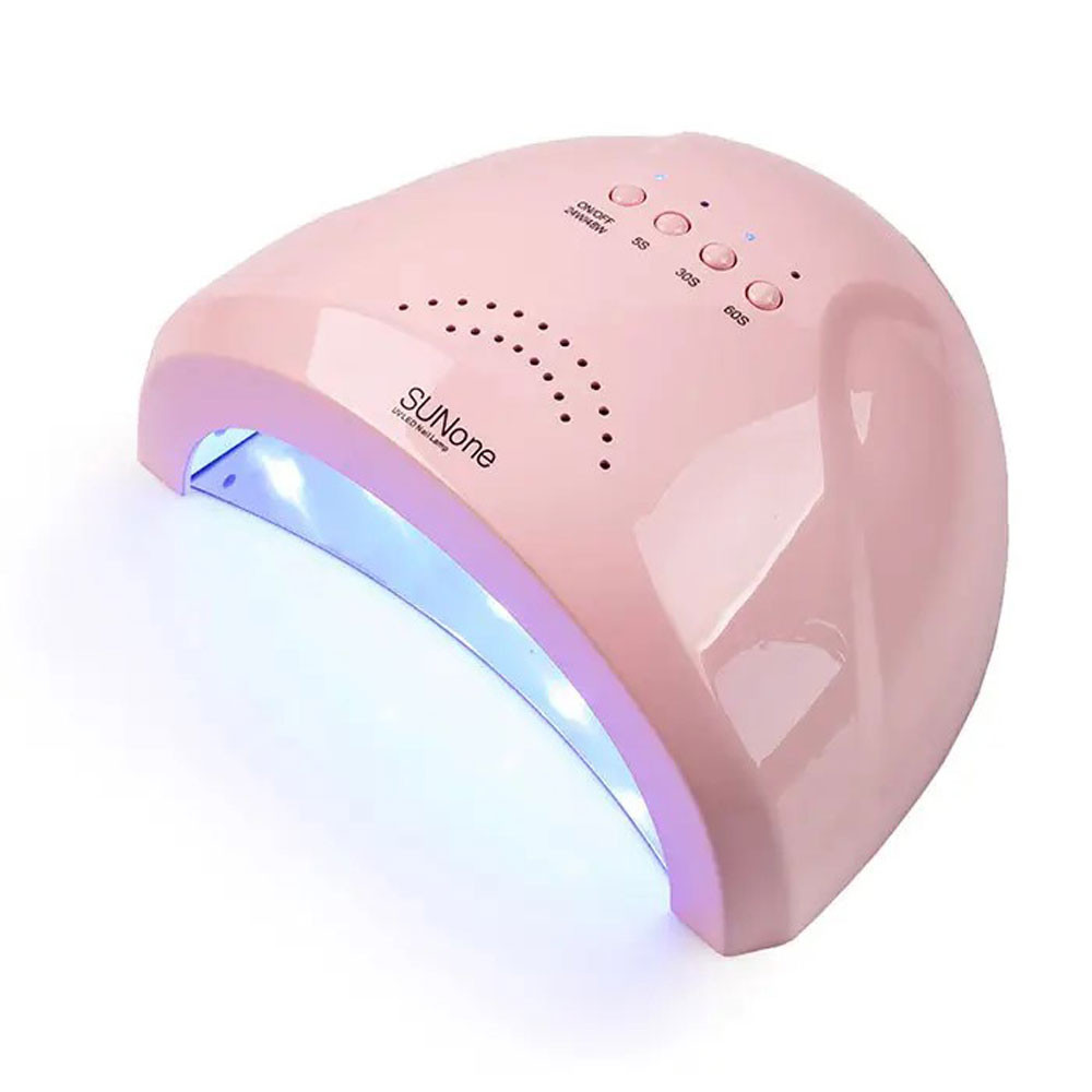 лампа для маникюра LED+UV Sun One Pastel Pink 48W  Фото 2 