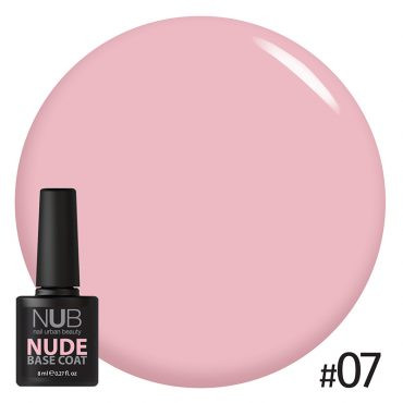 Каучукова основа під гель-лак NUDE Base Coat NUB 8ml # 07