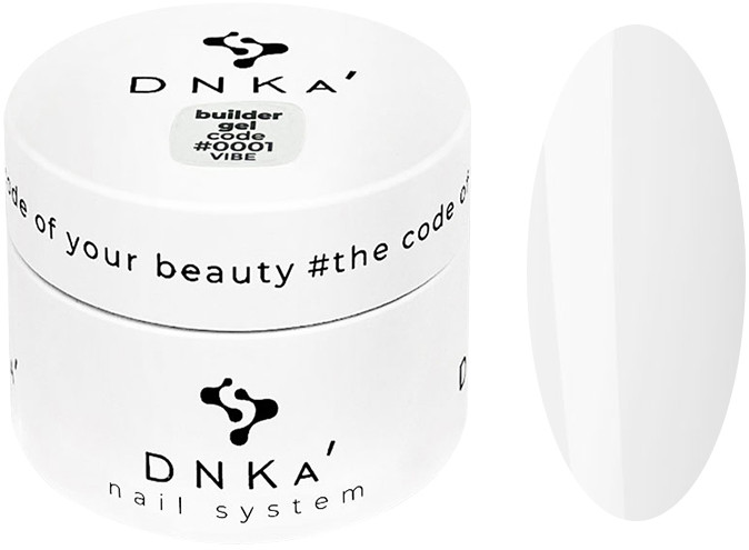 Строительный гель для ногтей DNKa, №0001 30 мл