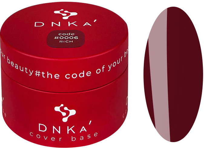 База для нігтів DNKa Cover Base, №0006 30 мл